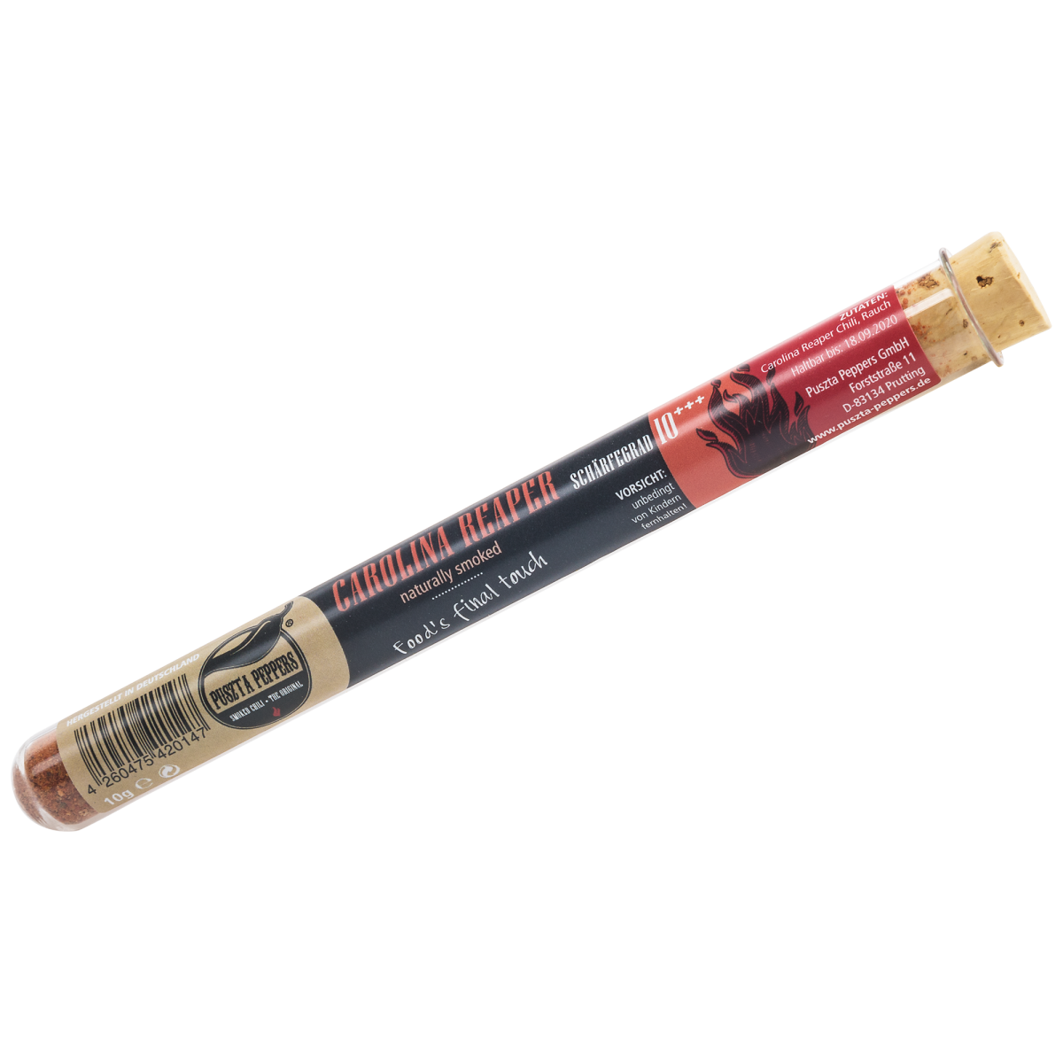 Puszta Peppers Burning Pain Habanero Kartoffelchips 80g Tüte 200.