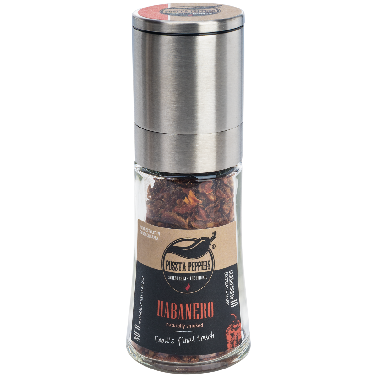 Puszta Peppers Burning Pain Habanero Kartoffelchips 80g Tüte 200.